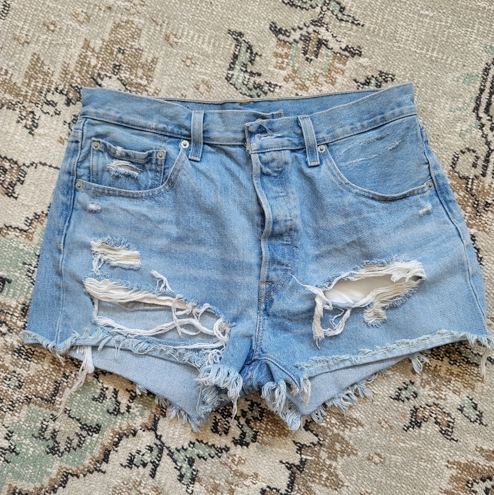 Levi's 501 jean shorts from Anthropologie size 31